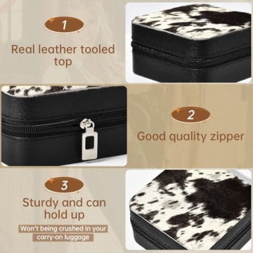DEEKA Western Jewelry Box - Stylish Travel Organizer
