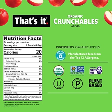 Crunchables Snack Packs for Kids - Organic & Gluten-Free