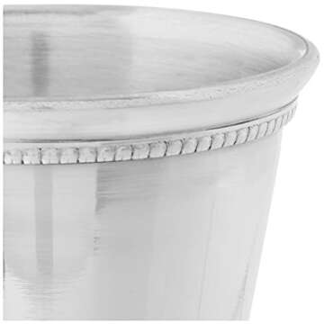 Elegance Beaded Mint Julep Cups Set - Perfect for Any Event