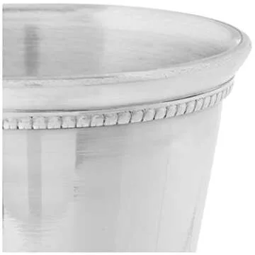 Elegance Beaded Mint Julep Cups Set - Perfect for Any Event