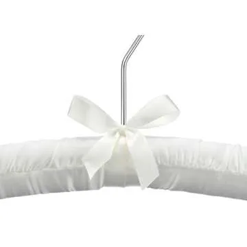 Whitmor Satin Blouse Hangers - Elegant & Durable 8pk