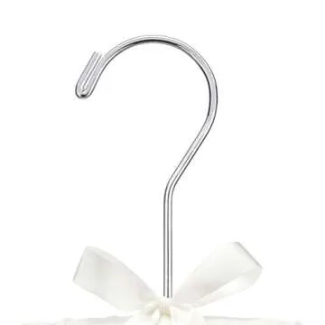 Whitmor Satin Blouse Hangers - Elegant & Durable 8pk