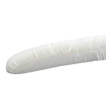 Whitmor 8PK Sat Blouse Hanger, 8 Count, Bone