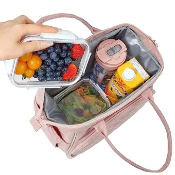 Stylish FINDCOZY Insulated Lunch Bag for Women - Cute & Functional