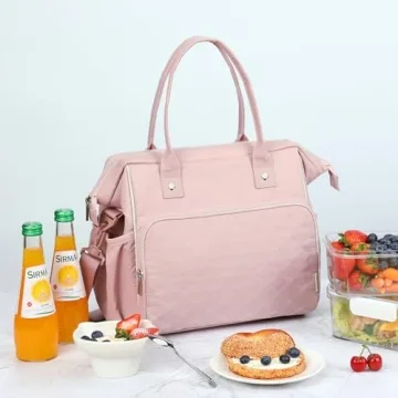 Stylish FINDCOZY Insulated Lunch Bag for Women - Cute & Functional
