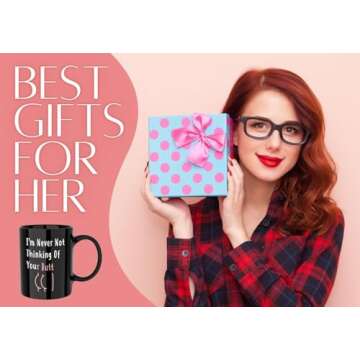 Onebttl Valentines Day Gifts for Her, Gifts for Wife, Wife Gifts From Husband, Gift for Women, Funny 12oz Heat Sensitive Coffee Mug