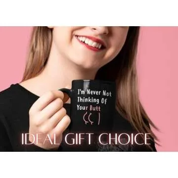 Onebttl Valentines Day Gifts for Her, Gifts for Wife, Wife Gifts From Husband, Gift for Women, Funny 12oz Heat Sensitive Coffee Mug