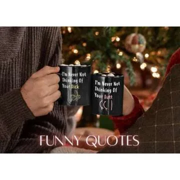 Onebttl Valentines Day Gifts for Her, Gifts for Wife, Wife Gifts From Husband, Gift for Women, Funny 12oz Heat Sensitive Coffee Mug