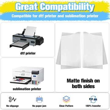 Yamation DTF Film and Powder Set for Custom Prints