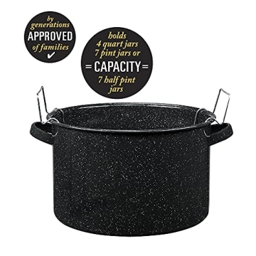 Granite Ware 12-Quart Canner for Easy Home Canning