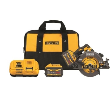 DEWALT FLEXVOLT 60V MAX* Circular Saw with Brake Kit - Powerful & Precise 7-1/4-Inch