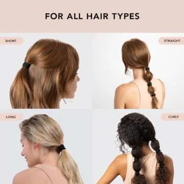 Kitsch Hair Ties – Stretchy No Damage Elastics for Women