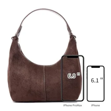 IKYWT Suede Shoulder Bag for Stylish Women