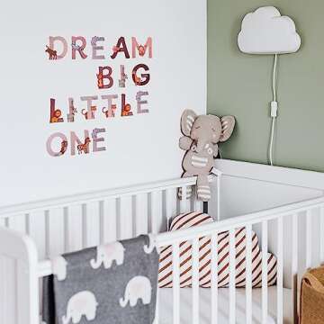 Animal Alphabet Wall Decals - Fun ABC Stickers for Kids