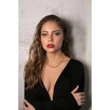 SOFYBJA Chunky Baroque Pearl Necklace for Women