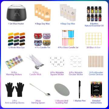 Candle Making Kit - DIY Soy Candle Starter Set