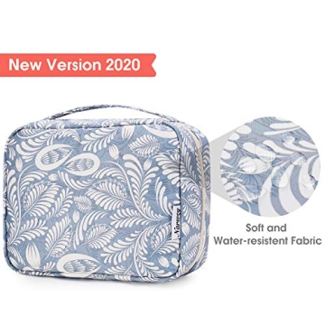 Narwey Waterproof Hanging Toiletry Bag for Women