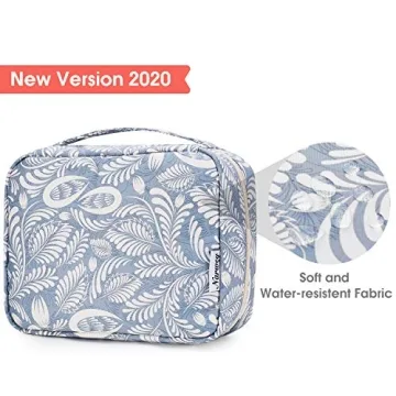 Narwey Waterproof Hanging Toiletry Bag for Women