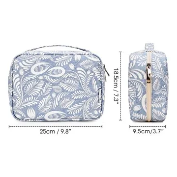 Narwey Waterproof Hanging Toiletry Bag for Women