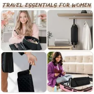 Hair Tools Travel Bag with Heat Resistant Mat