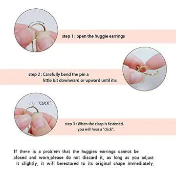 JIANGYUE Emerald Green Hoop Earrings For Women Gold Chain Earrings Tassel Huggie CZ Marquise Earrings Trendy Small Hypoallergenic Jewelry
