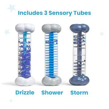Sounds of Rain Sensory Tubes for Kids Educational Play