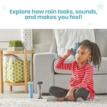 Sounds of Rain Sensory Tubes for Kids Educational Play