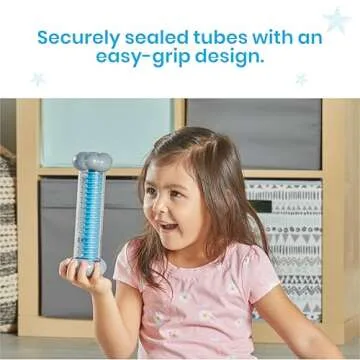 Sounds of Rain Sensory Tubes for Kids Educational Play