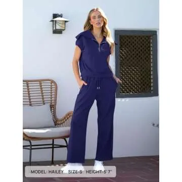 MEROKEETY Women 2 Piece Outfits Sweatsuit Set - Stylish & Comfortable!