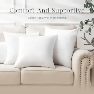 Phantoscope Outdoor Pillow Inserts - Water Resistant Comfort