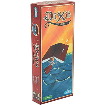 Dixit Quest Board Game Expansion - Unleash Creativity with 84 New Cards!