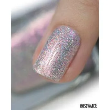 ILNP Rosewater Nail Polish - Red to Gold Ultra Holo