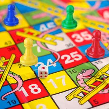 Shappy 32 Pieces Board Game Pieces Multicolor Plastic Pawn Game Pieces for Board Games Chess Pieces Tabletop Markers 1 Inch