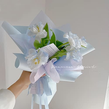 High-Quality Waterproof Bouquet Wrapping Paper - Khaki Roll 8 Yards