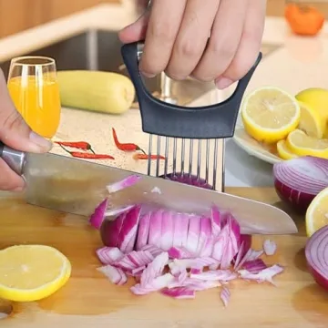 Onion Holder & Lemon Slicer - Easy Food Prep