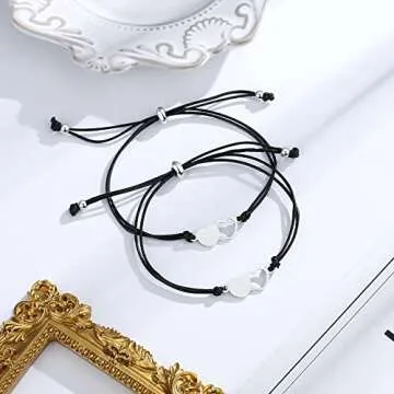 Mother Daughter Bracelets Set for Heartfelt Gifts