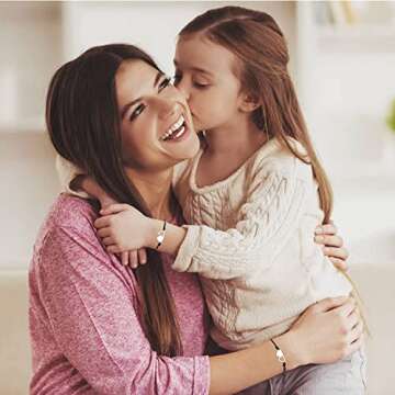 Mother Daughter Bracelets Set for Heartfelt Gifts