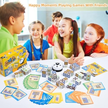 Wooden Matching Game Puzzle for Family Fun and Learning