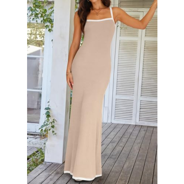 NENONA Women's Bodycon Maxi Dress for Elegant Outfits