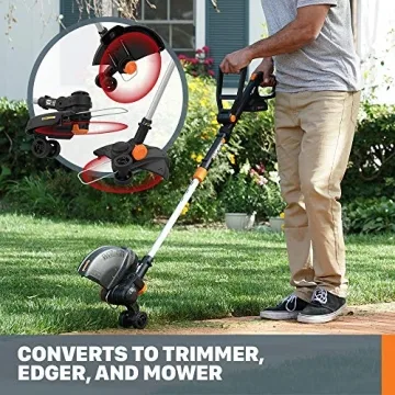 WORX GT Revolution 20V 12" 3-in-1 Trimmer Edger Mini-Mower