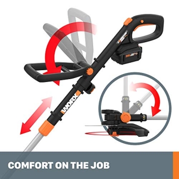 WORX GT Revolution 20V 12" 3-in-1 Trimmer Edger Mini-Mower