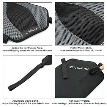Thinvik Bike Sweat Guard for Indoor Cycling Protection