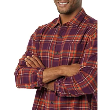 Quality Amazon Essentials Flannel Shirt for Men