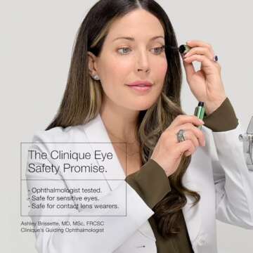 Clinique High Impact Mascara | Lengthening, Volumizing + Safe For Sensitive Eyes, Black Honey, 0.24 Fl Oz