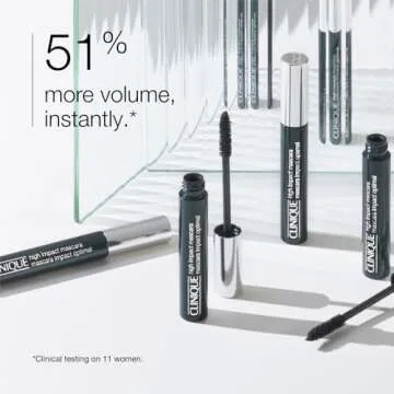 Clinique High Impact Mascara | Lengthening, Volumizing + Safe For Sensitive Eyes, Black Honey, 0.24 Fl Oz