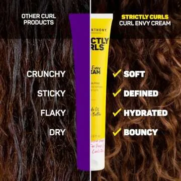Marc Anthony Curl Cream for Defined & Soft Curls, 2-Pack