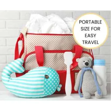 2 Pack Baby Diaper Cream Brush, Diaper Cream Spatula Applicator Silicone Baby Butt Paste Spatula for Babies, Newborn (Gray, White)