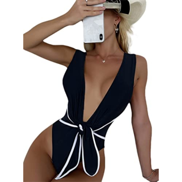 Stylish Hilinker Women's One Piece Swimsuit for Summer