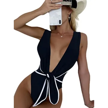 Stylish Hilinker Women's One Piece Swimsuit for Summer