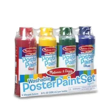 Melissa & Doug Washable Paint Set for Ages 3-8